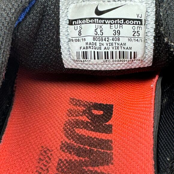 Nike Air Max Tailwind 8 Running Shoes Sneakers 805942-408 Blue White Mens Size 8 main image 9